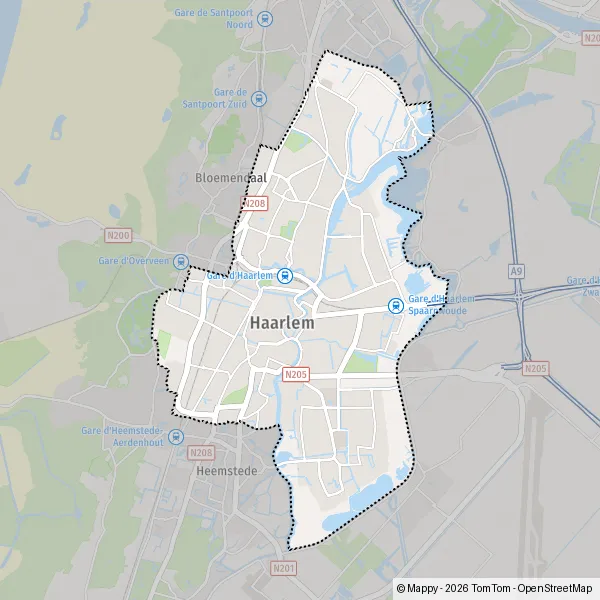 Plan Haarlem : carte de Haarlem (2011) et infos pratiques