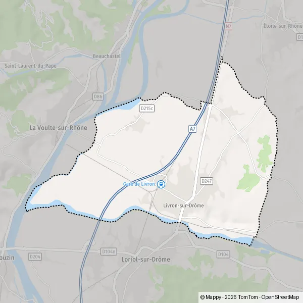 Plan Livron-sur-Drôme : carte de Livron-sur-Drôme (26250) et infos ...