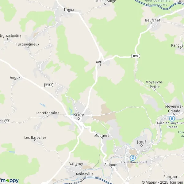 Plan Mancieulles carte de Mancieulles (54790) et infos pratiques