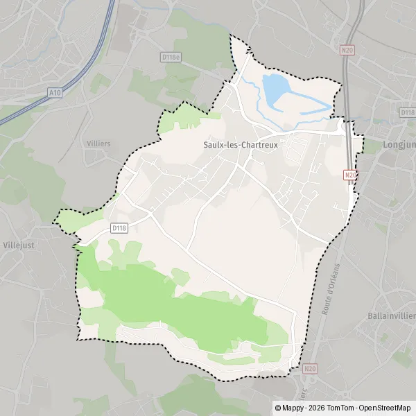 Plan Saulx les Chartreux Carte De Saulx les Chartreux 91160 Et 